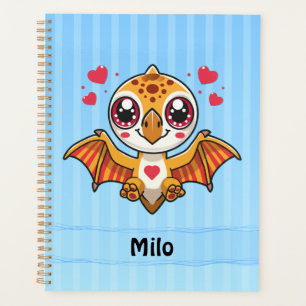 Personalised Flying Dinosaur Planner – Add Name