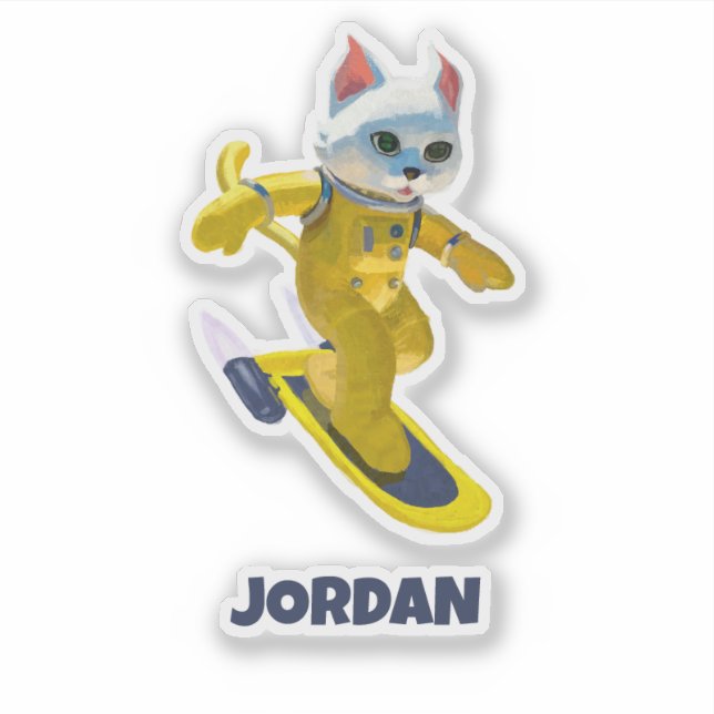 Personalised Flying Skateboard (Front)