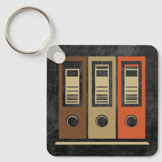 Personalised Folder Locker Tag - Office Organise Key Ring