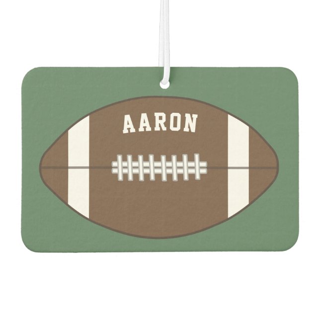 Personalised Football Air Freshener  (Front)