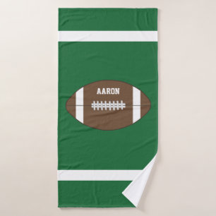 Personalised Football Bath Towel