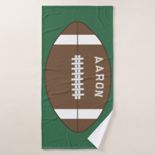 Personalised Football Bath Towel 