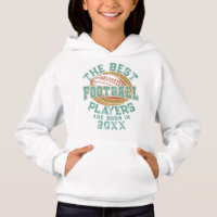 Personalised Football Birth Year Name Number