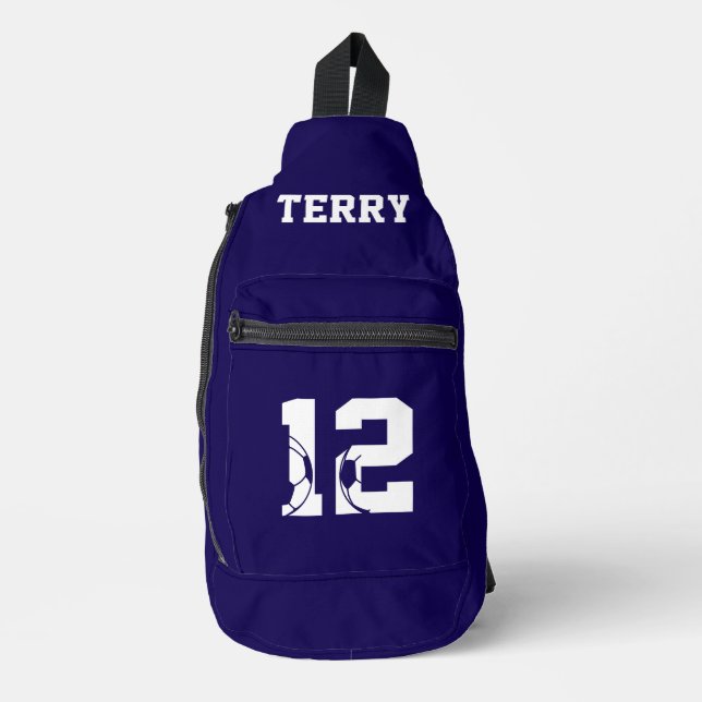Personalised Football Boot Sling Bag (Front)