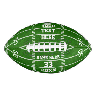 Personalised Football Field Gifts for Players American Football