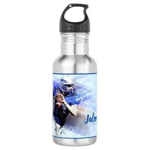 Personalised Football Figure Water Bottle