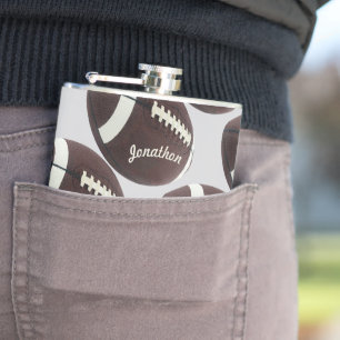 Personalised Football Flask