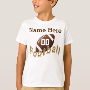 Personalised Football Jerseys for Kids NAME NUMBER T-Shirt