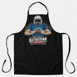 Personalised Football League Player Team Champ  Apron