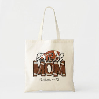 Personalised Football Mum Tote Bag
