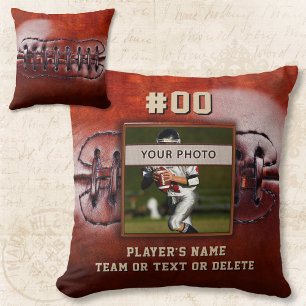 Personalised Football Pillow with Player's Photo