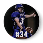 Personalised Football Player Photo And Number