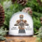  Personalised Football Player Snow Globe