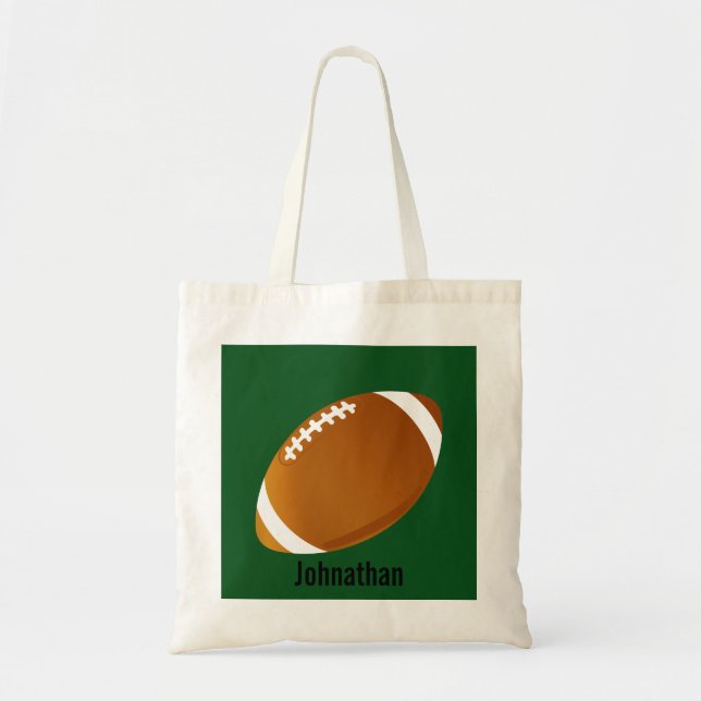 Personalised Football Tote Bag (Front)