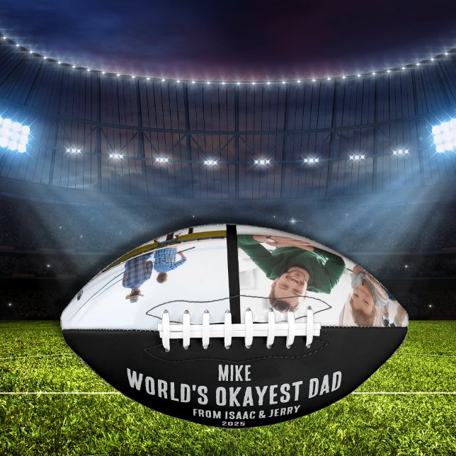 Personalised Football with Family Photo and Custom American Football (Creator Uploaded)