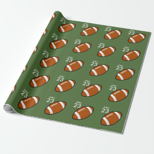 Personalised Football Wrapping Paper