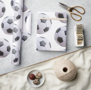 Personalised Football Wrapping Paper Rolls
