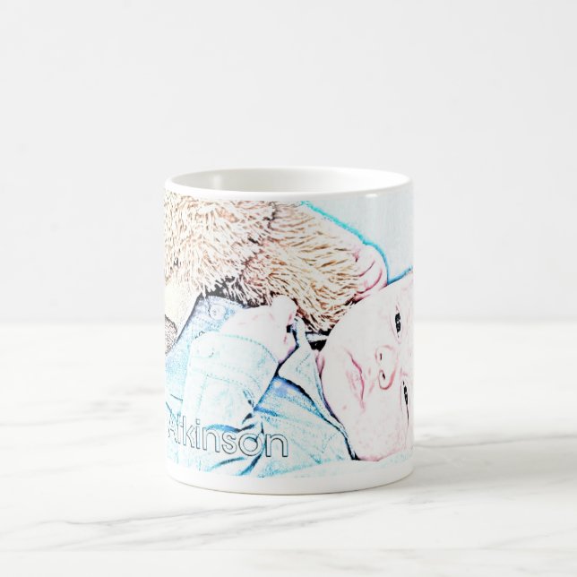 Personalised for a customer coffee mug (Center)