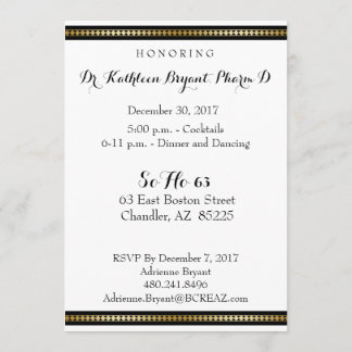 Personalised for Adrienne Invitation