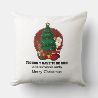 Personalised for Christmas Holiday Gifting Cushion