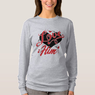 personalised for couple to celebrate Valentine's T-Shirt