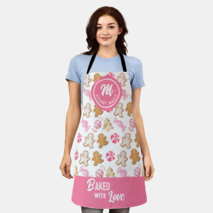 Personalised for Grandma Gingerbread & Sugarplum  Apron