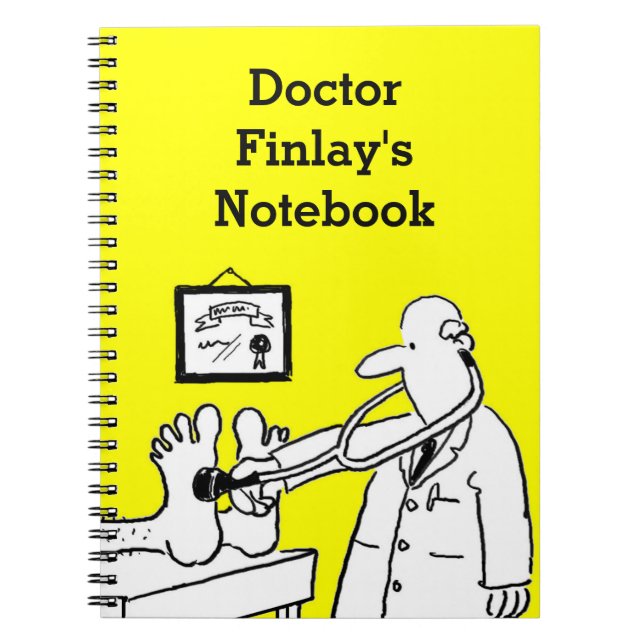 Personalised for Medical Practitioners Notebook (Front)