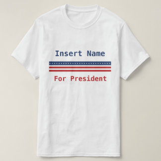Personalised For President T-Shirt