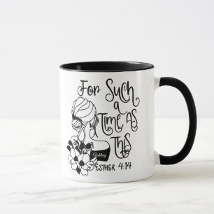 Personalised For Such A Time As This Christian Mug