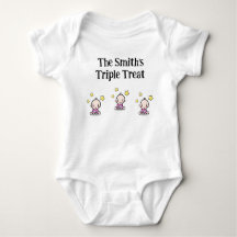 personalised for triplet girls, gift idea, 