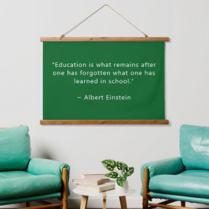Personalised Forest Green 36x26 Inspirational Hanging Tapestry