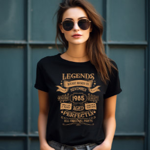 Personalised forty vintage 40th birthday party T-Shirt