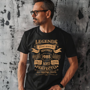 Personalised forty vintage 40th birthday party T-Shirt