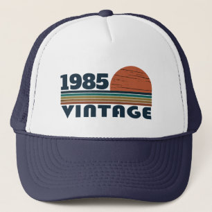 Personalised Forty vintage 40th birthday party Trucker Hat