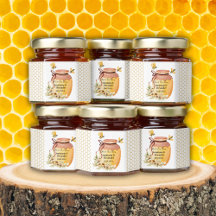 Personalised Found Our Honey Floral  Wedding