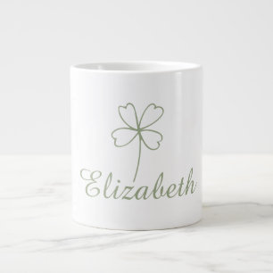Personalised Four Leaf Clover Speciality Mug - Cus