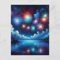 Personalised Fourth of July Fireworks