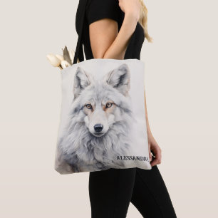 Personalised Fox Tote Bag Nature-Inspired Gift