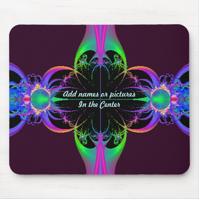 Personalised Fractal Mousepad (Front)