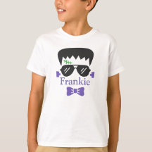 Personalised Frankenstein Halloween T-Shirt 