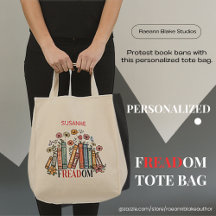 Personalised FREADOM Tote Bag