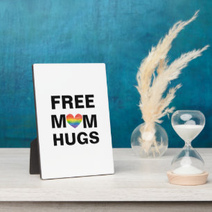 Personalised Free Mum Hugs  Template Plaque