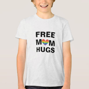 Personalised Free Mum Hugs  Template Tri-Blend Shirt