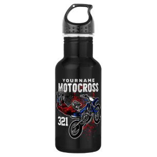 Personalised Freestyle Motocross Racing FMX Trick 532 Ml Water Bottle