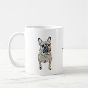 Personalised French Bulldog Coffee Mug