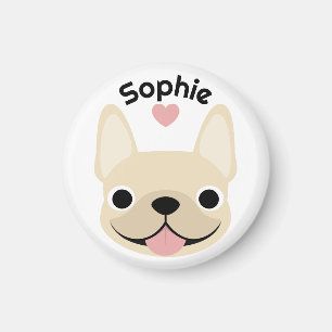 Personalised French Bulldog Magnet, Frenchie gift Magnet