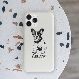Personalised French Bulldog Puppy Pick Your Colour iPhone 13 Case