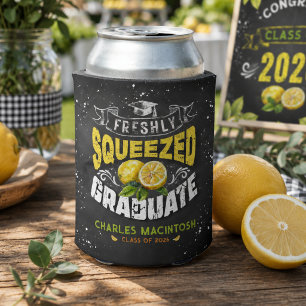Personalised Freshly Squeezed Graduate Can Cooler