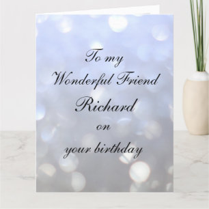 Personalised Friend Birthday Card