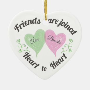 Personalised Friends Ornament